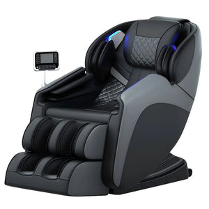 4D Massage Chair, Zero Gravity Shiatsu with Stretching Function, Bluetooth, Heating, Leather