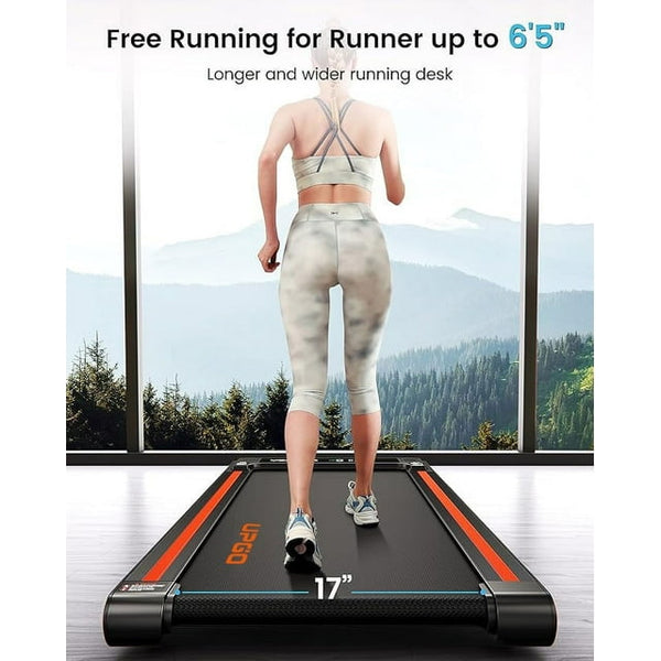 https://www.walmart.com/ip/UPGO-2-5HP-Under-Desk-Treadmill-2-in-1-Smart-Walking-Jogging-Folding-Treadmill-for-Home-7-6MPH-Walking-Pad-with-265-lbs-Weight-Capacity/2236670028