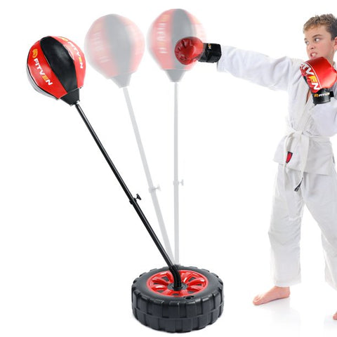 Punching Bag with Boxing Gloves for Ages 3-13