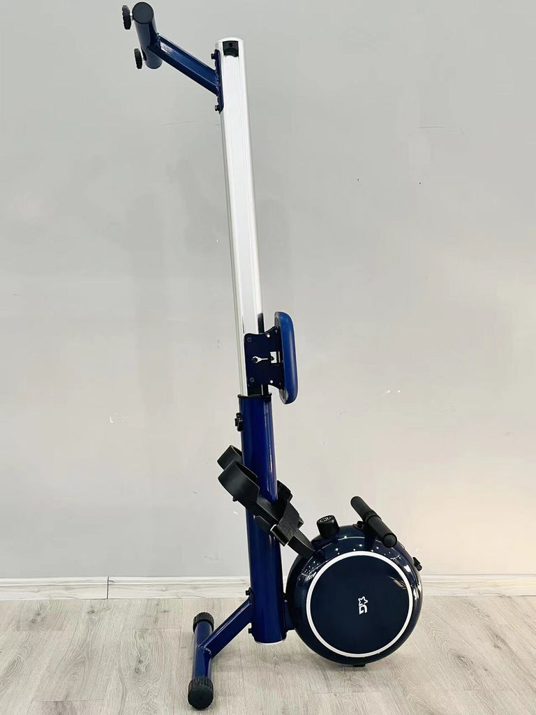Retractable Rowing Machine Rowing Machine for Home Use,Navy blue slide retractable rowing machine ...