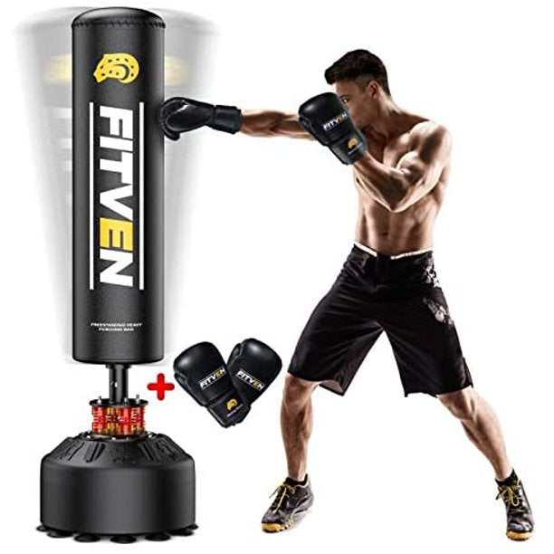 FITVEN Freestanding Punching Bag 205lb