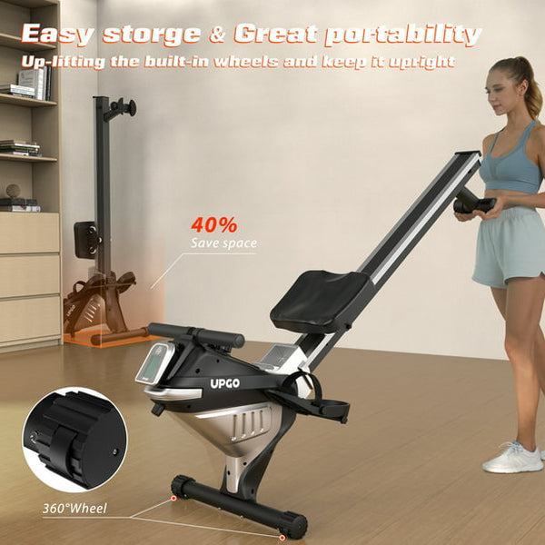 UPGO Rowing Machine White