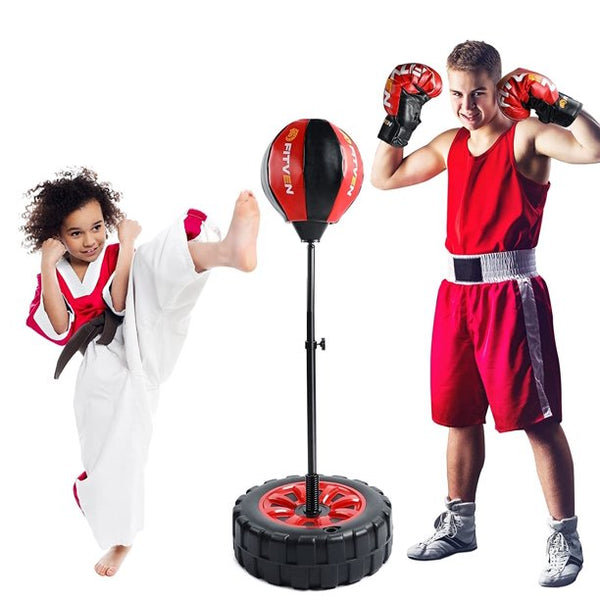 Punching Bag with Boxing Gloves for Ages 3-13 Kids